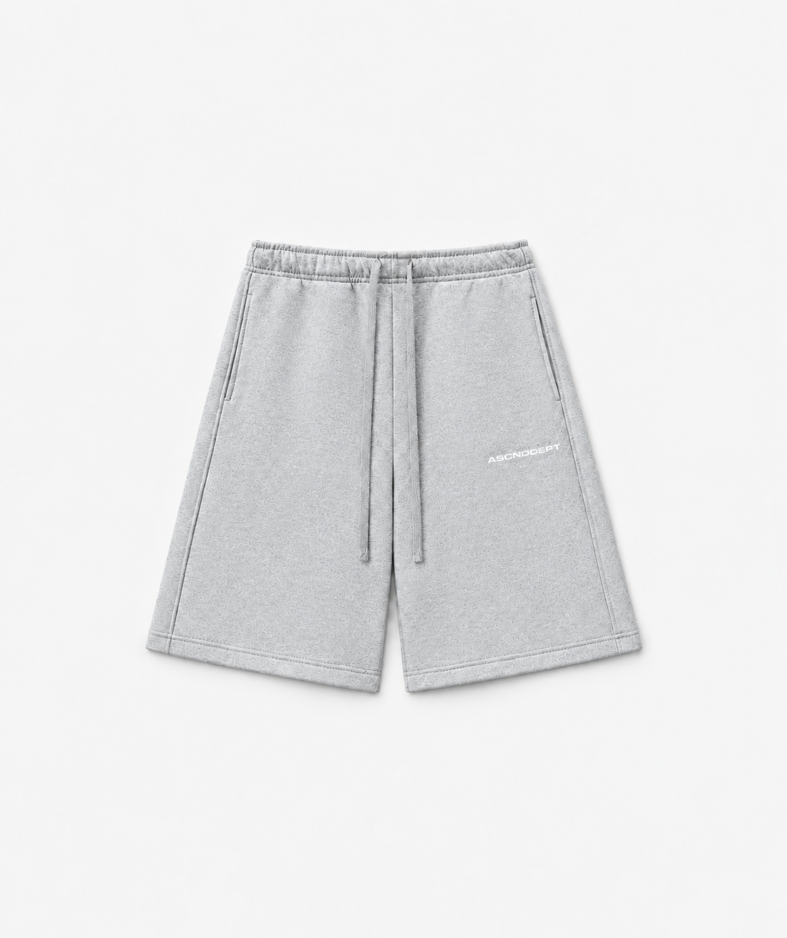 SWEAT JORTS - GRAY